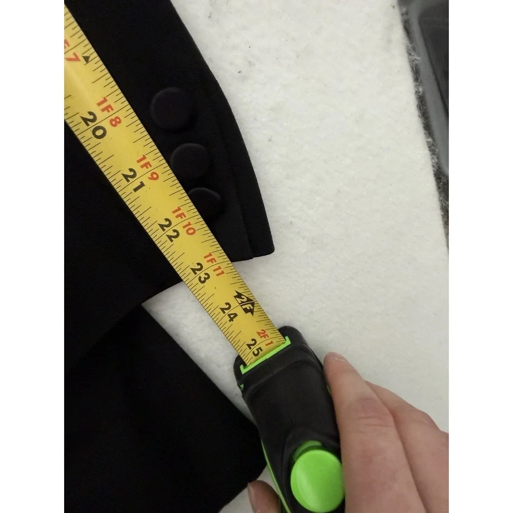 Lord West Vintage Black Tuxedo 41R‎ Wool Shawl Lapel 70s Wedding USA ACWA Union